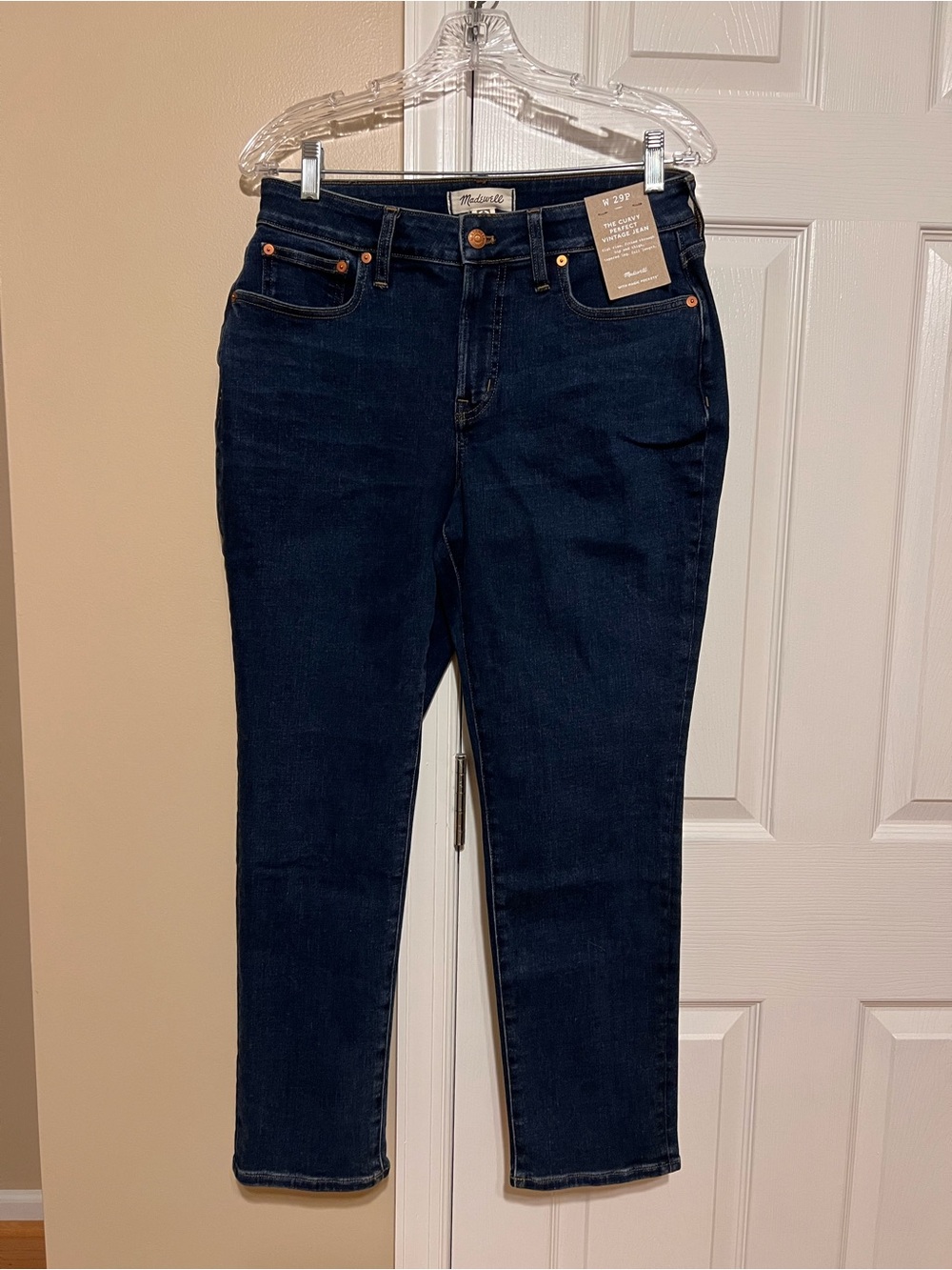 Madewell Women’s The Petite Curvy Perfect Vintage Jean Size 29 Petite NWT